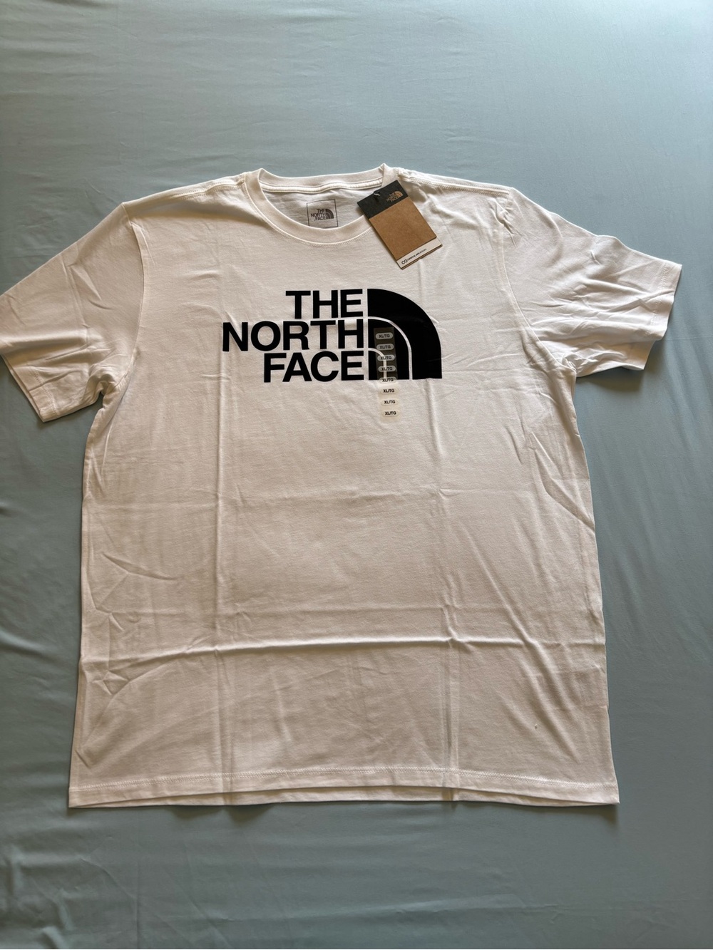 The North Face Men's Short-Sleeve Half Dome Tee in White Size XL NWT